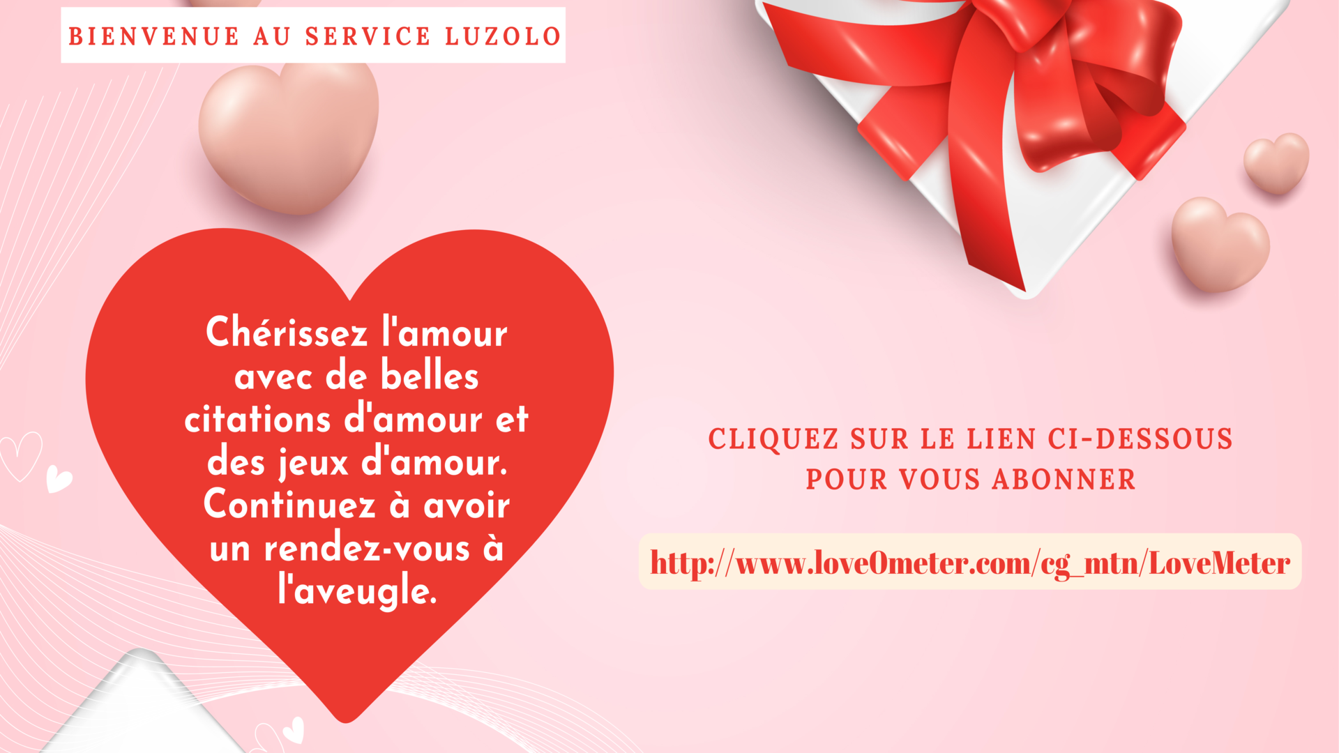 Love Meter Advertisement